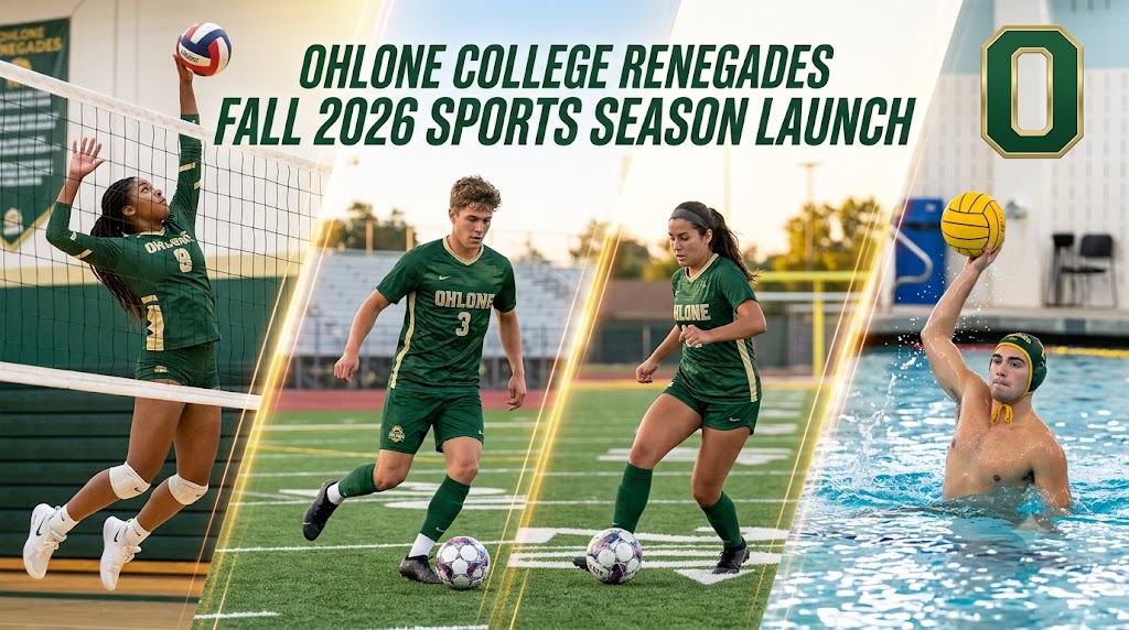 OHLONE COLLEGE RENEGADES GEAR UP FOR AN EXCITING FALL 2026 ATHLETICS SEASON
