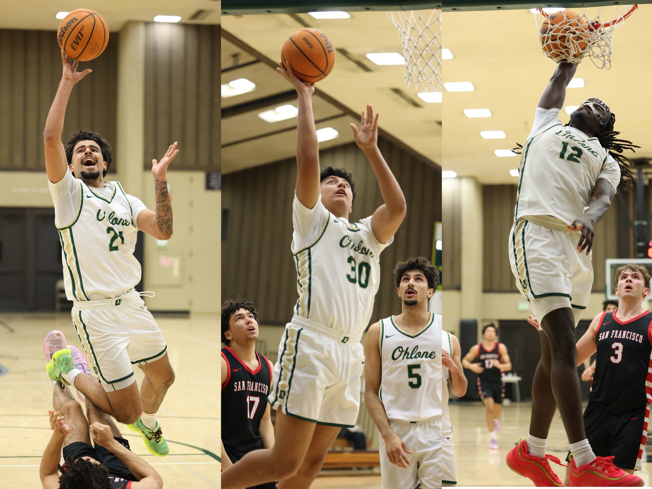 Ohlone Men's Basketball Wins Overtime Thriller
