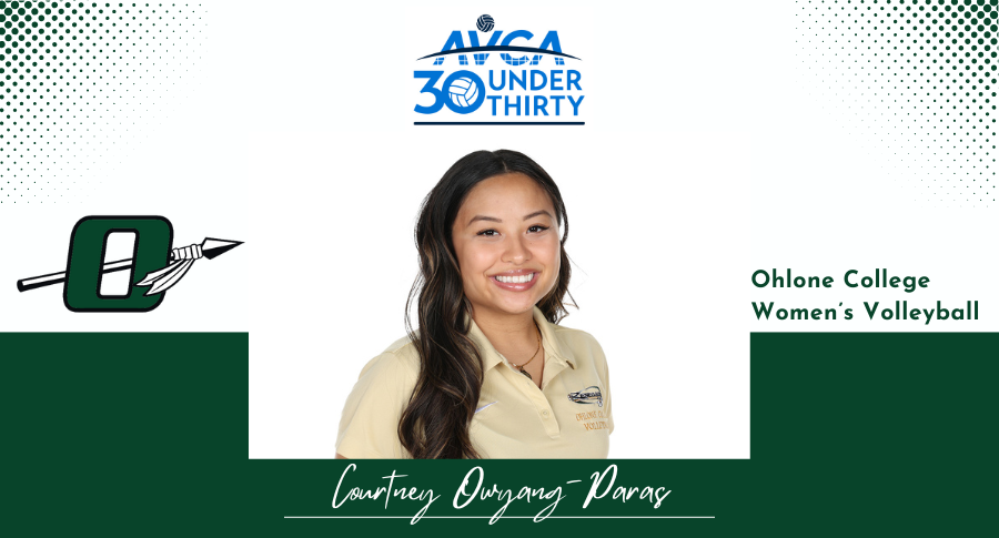 Ohlone&rsquo;s Courtney Owyang-Paras named AVCA Thirty Under 30 Award winner